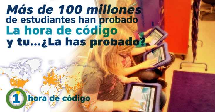 una hora de código, programacion, iniciativa mundial, movimiento
